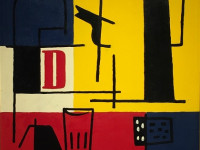 Manuel Pailos - Uruguay - 1918-2004 - Naturaleza muerta - esmalte - 90 x 63 cms - 1988